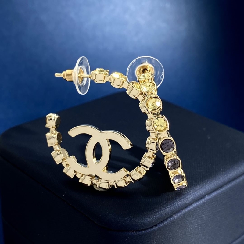 Ch*el earrings